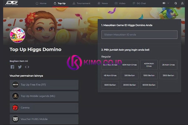 Top-Up-Higgs-Domino-Telkomsel-Dunia-Games-Paling-Murah